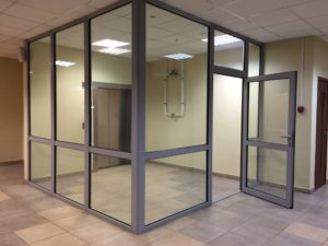 Угловая противопожарная перегородка / серия FRM5421