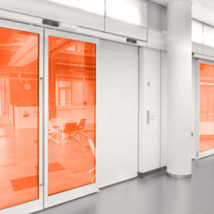 Раздвижная противопожарная дверь / серия FRM7361